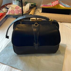 COPY - VTG ArtCraft black leather bag from Saks 5th Ave Retro Cool Style of the…